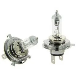 Nouveau ❤️ 2 Ampoules H4 - Life + 100 % - 12 V - P43t - 60-55 W - Feux De Croisement - Feux De Route - Michelin ?