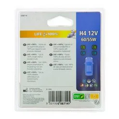 Nouveau ❤️ 2 Ampoules H4 - Life + 100 % - 12 V - P43t - 60-55 W - Feux De Croisement - Feux De Route - Michelin ? -MICHELIN Soldes Boutique 27945325 4