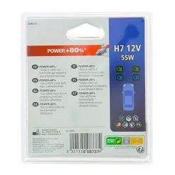 Tout neuf ? 2 Ampoules H7 - 12 V - Power + 80 % - Px26d - 55W - Feux De Croisement - Feux De Route - Feux Antibrouillard - Michelin ? -MICHELIN Soldes Boutique 27945338 4