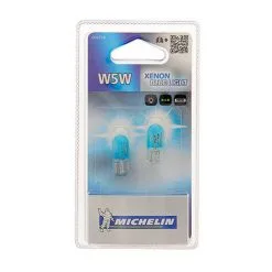 Sortie ? 2 Ampoules Wedge Base Xénon Blue Light W5W - 12 V - T10 - W2,1x9,5d - 5W - Veilleuse - Plaque - Clignotant - Michelin ❤️ -MICHELIN Soldes Boutique 27945363 3