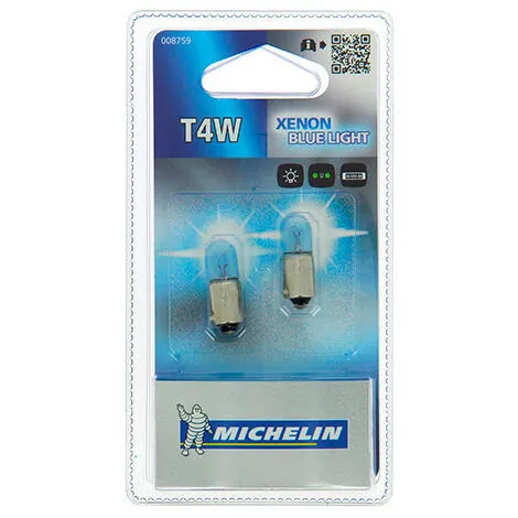 Meilleure vente ? 2 Ampoules Témoins Xénon Blue Light T4W - 12 V - BA9s - 4W - Eclairage Plaque - Veilleuse - Clignotant - Michelin ? 3 Meilleure vente ? 2 Ampoules Témoins Xénon Blue Light T4W - 12 V - BA9s - 4W - Eclairage Plaque - Veilleuse - Clignotant - Michelin ? – Image 3
