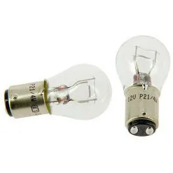 Meilleur prix ⭐ 2 Ampoules Poirettes P21-4W - 12 V - Veilleuse - Feux Stop - Michelin ?