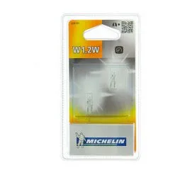 Nouveau ? 2 Ampoules Wedge Base W1,2W - 12 V - T5 - W2x4,6d - 1,2W - Tableau De Bord - Michelin ? -MICHELIN Soldes Boutique 27945404 3