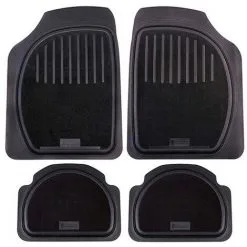 Coupon ? 4 Tapis Universels Caoutchouc - Moquette - Découpable - L. 740 X L. 500 X Ep. 30 Mm - Michelin ?