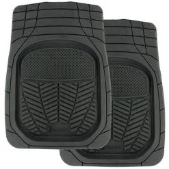 Tout neuf ? 2 Tapis Universels Avant - Caoutchouc - Bac 3D - Découpable - L. 800 X L. 460 X Ep. 40 Mm - Michelin ?