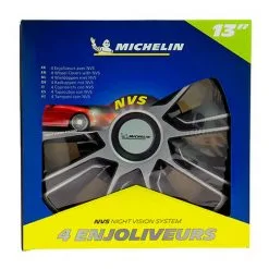 Tout neuf ❤️ 4 Enjoliveurs 13" NVS 49 - Bicolore - Michelin ? -MICHELIN Soldes Boutique 27945516 5