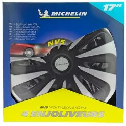 Top 10 ✨ 4 Enjoliveurs 17" NVS 3D - Black Edition - Michelin ✨ -MICHELIN Soldes Boutique 27945535 5