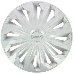Vente flash ? 4 Enjoliveurs 14" NVS 04 - Gris - Michelin ?
