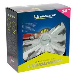 Vente flash ? 4 Enjoliveurs 14" NVS 04 - Gris - Michelin ? -MICHELIN Soldes Boutique 27945538 3