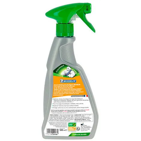 Tout neuf ? Nettoyant Plastique écologique 500 Ml - Michelin ? 4 Tout neuf ? Nettoyant Plastique écologique 500 Ml - Michelin ? – Image 4