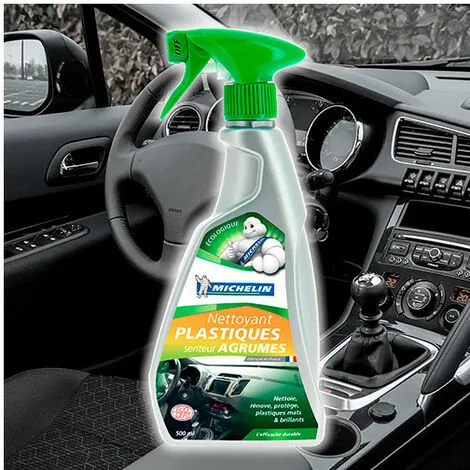 Acheter ? Nettoyant Plastique écologique Parfum Agrumes 500 Ml - Michelin ? 2 Acheter ? Nettoyant Plastique écologique Parfum Agrumes 500 Ml - Michelin ? – Image 2