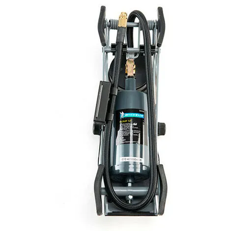 Grosses soldes ? Pompe à Pied à Manomètre Homologué - Max. 7 Bars - Michelin ? 4 Grosses soldes ? Pompe à Pied à Manomètre Homologué - Max. 7 Bars - Michelin ? – Image 4