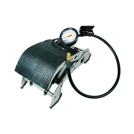 Le moins cher ? Pompe à Pied Double Corps à Manomètre Homologué - Max. 7 Bars - Michelin ? 1 Le moins cher ? Pompe à Pied Double Corps à Manomètre Homologué - Max. 7 Bars - Michelin ?