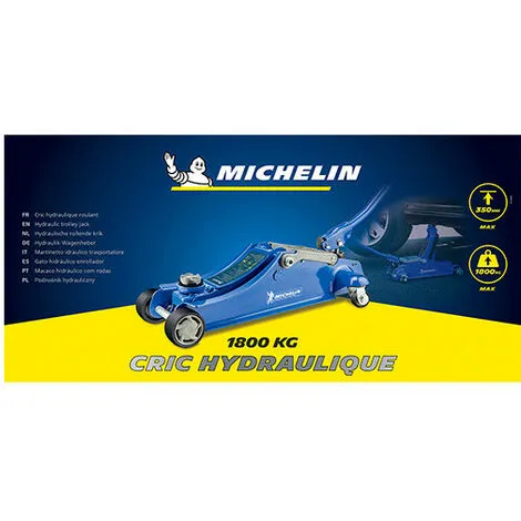Acheter ? Cric Hydraulique Rouleur 1,8 T - H. 105 à 350 Mm - Michelin ? 3 Acheter ? Cric Hydraulique Rouleur 1,8 T - H. 105 à 350 Mm - Michelin ? – Image 3