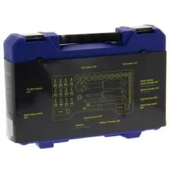 Budget ✔️ MICHELIN Mallette Douilles Et Embouts 40 Pieces 1/4+ 3/8 - Chrome Vanadium ✔️ -MICHELIN Soldes Boutique 58543957 4