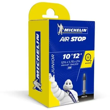 Meilleure affaire ? Chambre à Air Michelin Airstop 10" 12" X 1,75-2 1/4" (44/47-194/203) K4 Valve Presta Vélo Enfant Junior VTT ? 1 Meilleure affaire ? Chambre à Air Michelin Airstop 10" 12" X 1,75-2 1/4" (44/47-194/203) K4 Valve Presta Vélo Enfant Junior VTT ?