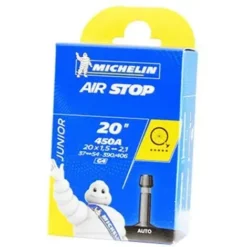 Remise ✨ Chambre à Air Michelin Airstop 20" X 1,5-2,1" 450A (37/54-390/406) G4 Valve Schrader Vélo Bmx Freestyle ❤️