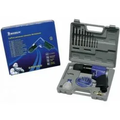 Meilleure vente ✔️ MICHELIN Coffret Perceuse Pneumatique - 10 Forets - 6 Embouts De Vissage - Mandrin Auto... ?